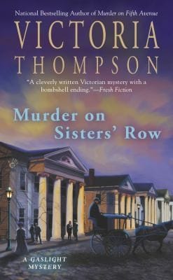 Murder On Sisters Row A Gaslight Mystery