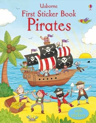 First Sticker Book Pirates
            
                Usborne First Sticker Books