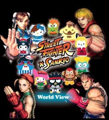 Street Fighter X Sanrio World View