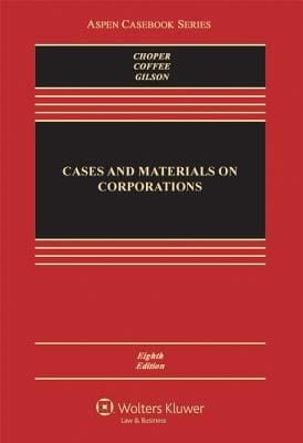 Cases And Materials On Corporations