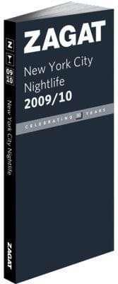 Zagat New York City Nightlife 200910