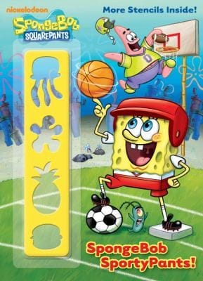 Spongebob Sportypants Color Plus Stencil