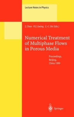 Numerical Treatment Of Multiphase Flows In Porous Media Proceedings Of The International Workshop Held At Beijing China 26 August 1999