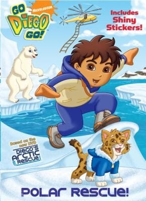 Polar Rescue With 22 Shiny Stickers
            
                Nick Jr Go Diego Go