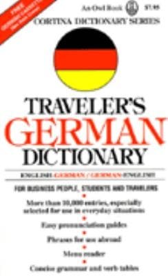 Travelers German Dictionary Englishgermangermanenglish
