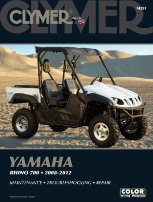 Clymer Yamaha Rhino 700 20082012