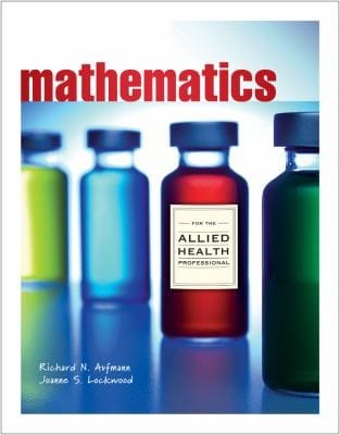 Mathematics With Allied Health Applications