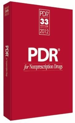 Pdr For Nonprescription Drugs