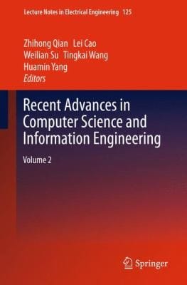 Recent Advances In Computer Science And Information Engineering