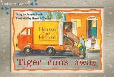 Tiger Runs Away
            
                Rigby PM Collection Platinum Edition Blue Level