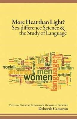 More Heat Than Light Sexdifference Science The Study Of Language