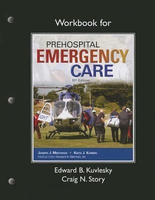 Workbook For Prehospital Emergency Care