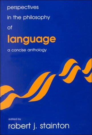 Perspectives in the philosophy of language