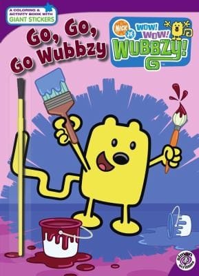 Go Go Go Wubbzy With Paint Brush
            
                Nick Jr Wow Wow Wubbzy Paperback