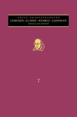 Jameson Cowden Clarke Kemble Cushman
            
                Great Shakespeareans