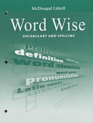 Word Wise Vocabulary and Spelling Grade 8
            
                McDougal Littell Literature