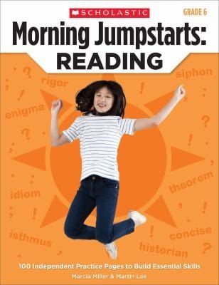 Morning Jumpstarts Reading 100 Independent Practice Pages To Build Essential Skills Grade 6