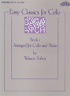 Easy Classics For Cello Book 1 Arranged For Cello And Piano