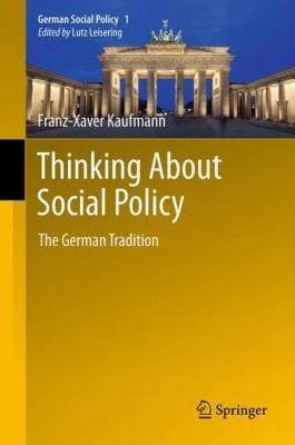 German Social Policy History Ideas Comparative Perspectives