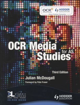 Ocr Media Studies For As With Dynamic Learning Cdrom