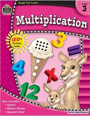 Multiplication Grade 3 With 180 Stickers
            
                ReadySetLearn