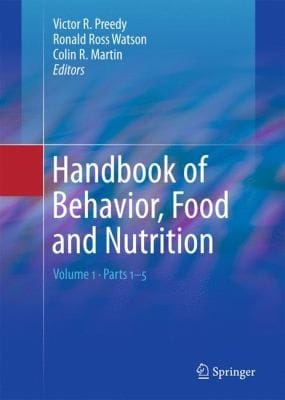 Handbook Of Behavior Food And Nutrition