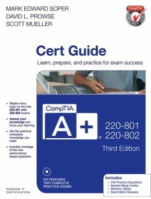 Comptia A 220801 And 220802 Authorized Cert Guide