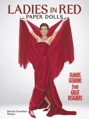 Ladies in Red Paper Dolls