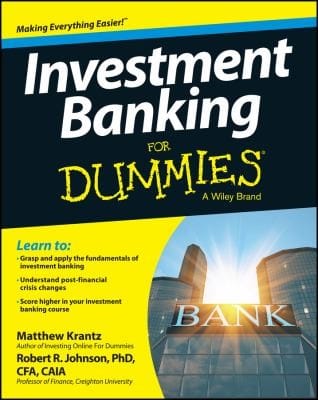 Investment Banking For DummiesR