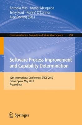 Software Process Improvement and Capability Determination
            
                Communications in Computer and Information Science