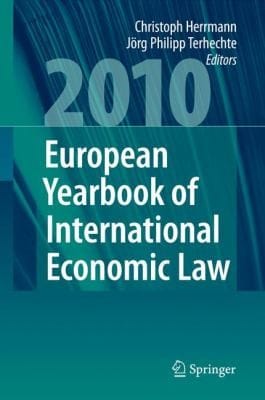 European Yearbook of International Economic Law
            
                European Yearbook of International Economic Law