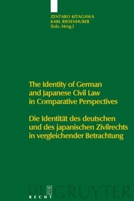 The Identity of German and Japanese Civil Law in Comparative Perspectives