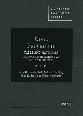 Civil Procedure Cases And Materials