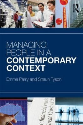 Managing People In A Contemporary Context