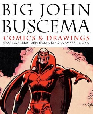 Big John Buscema Comics Drawings