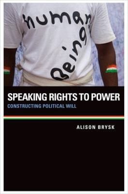 Speaking Rights To Power Constructing Political Will