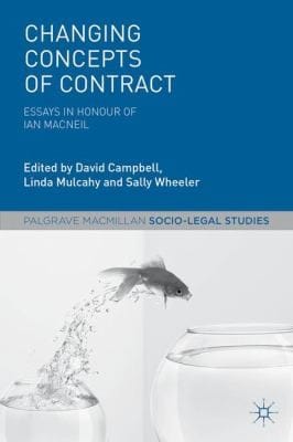 Changing Concepts Of Contract Essays In Honour Of Ian Macneil
