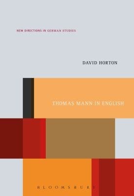 Thomas Mann In English A Study In Literary Translation