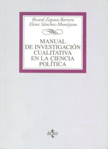 Manual de investigación cualitativa en la ciencia política