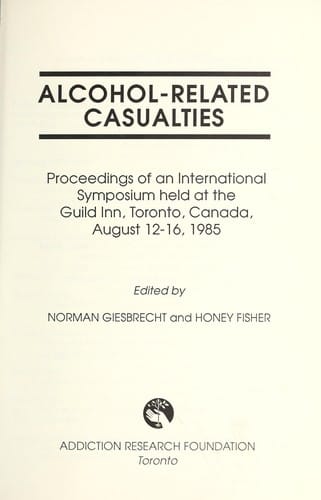 Alcohol-related casualties