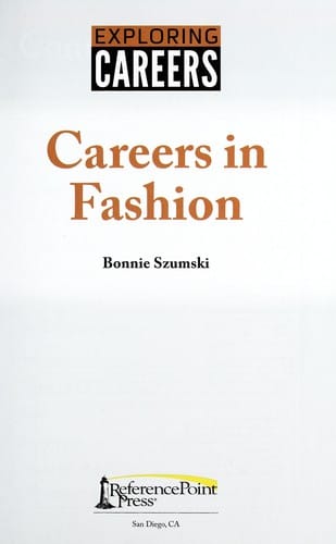 Careers in fashion