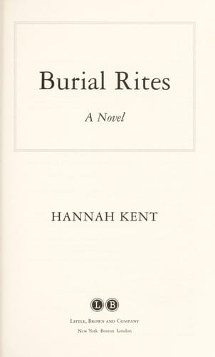 Burial rites
