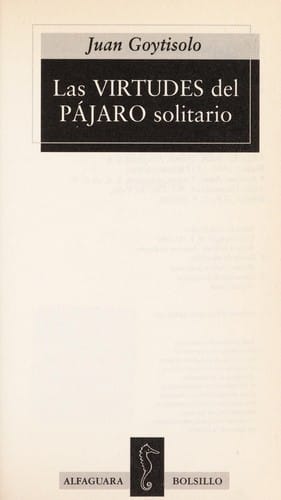 Las virtudes del pájaro solitario