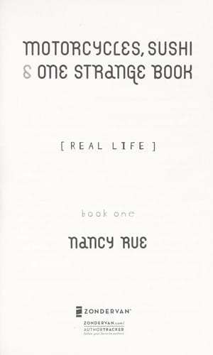 Motorcycles, sushi & one strange book