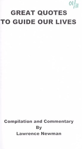 Great quotes to guide our lives