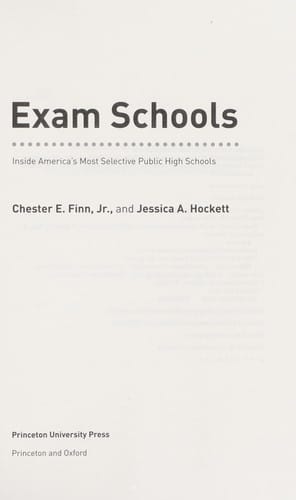 Exam schools