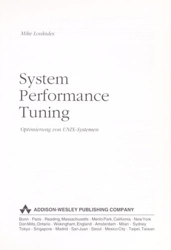 System performance tuning