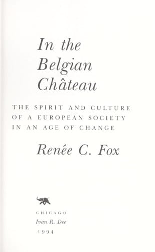 In the Belgian château