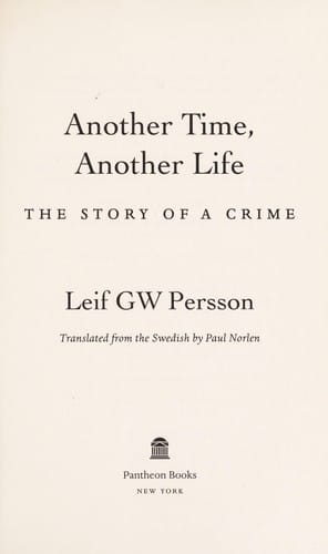 Another time, another life