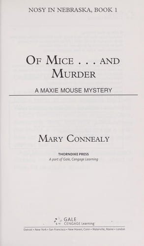Of mice-- and murder